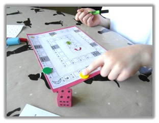 Child learning maths
